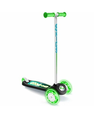 Stamp Roller Grün Schwarz - Faltbar, Höhenverstellbar - Kinder/Jugendliche
