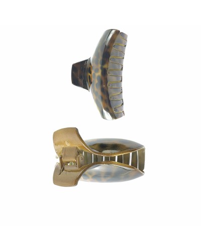 Hiuspinnit Inca Pinza Curvada Leopardi