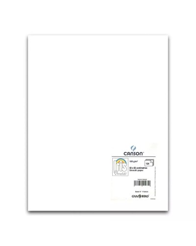 Fiches Iris Wit 50 x 65 cm