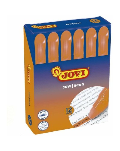 Fluoresentti tussi Jovi Jovi!neon Oranssi 12 Kappaletta
