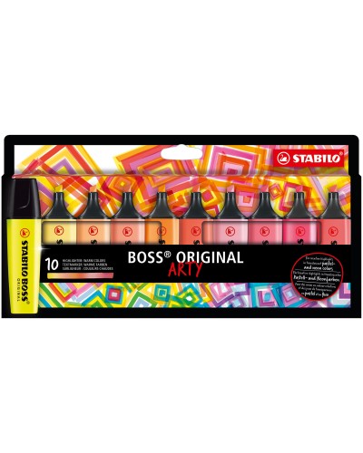 Stabilo Boss Original Arty Surligneurs Multicolores (10 pcs)
