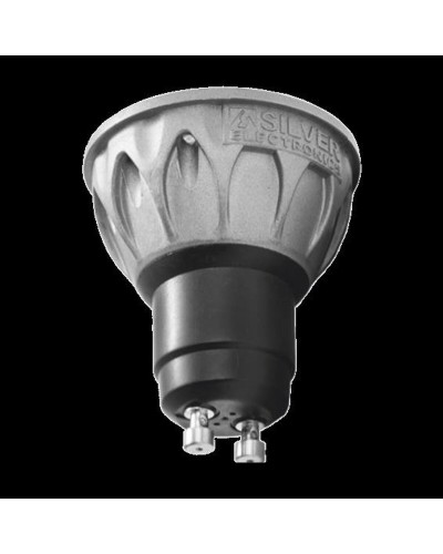 Lampada LED Silver Electronics GU10 da 8W e 690 Lumen (3000K) per Illuminazione Domestica