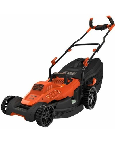 Cortacésped Black & Decker BEMW481BH-QS de 1800 W - Perfecto para jardines de tamaño mediano.
