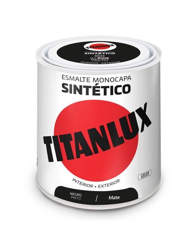 Synteettinen emalimaali Titanlux 5809005 250 ml Musta