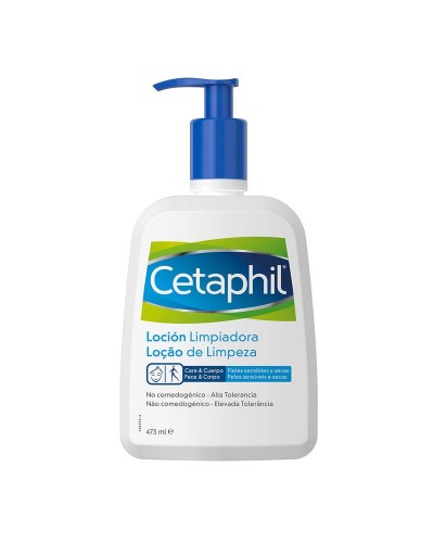 Cetaphil Limpiador Facial Suave 473ml - Piel Sensible y Seca
