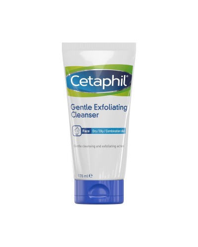 Cetaphil Exfoliante Facial Delicado - Piel Sensible, 178ml - Renueva & Ilumina
