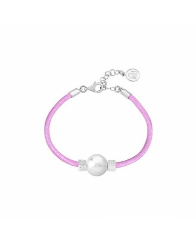 Majorica Bracciale Donna Perle Bianche 16cm Argento 925 Regolabile
