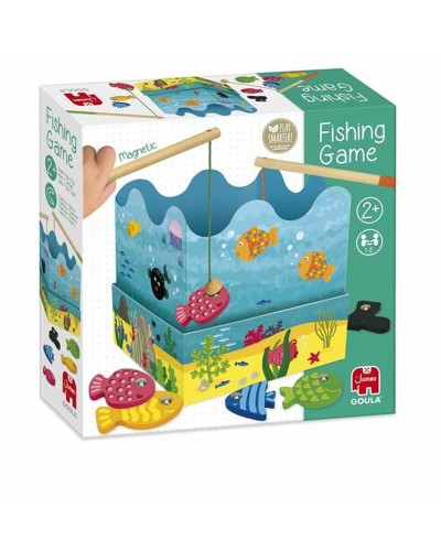 Goula Jeu de Pêche Magnétique en Bois - Divertissement Éducatif pour Enfants
