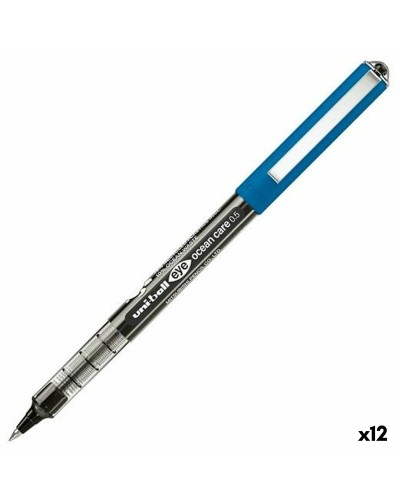 Uni-Ball Eye Ocean Care Tintenroller Schwarz, 12 Stück, Spitze: 0,5 mm
