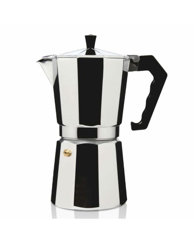 Haeger Italian Coffee Maker Aluminum 1 Liter - Traditional and Practical
