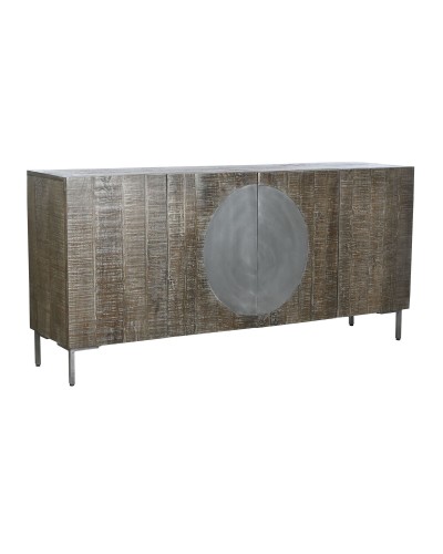 Dientafel DKD Home Decor Donkerbruin Donker grijs 180 x 40 x 80 cm