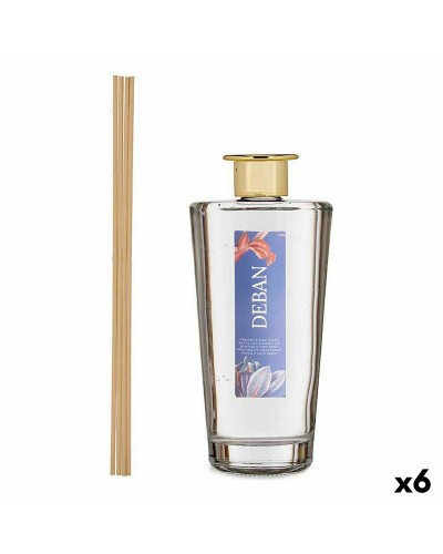 Deban Bâtonnets Parfumés Figue Nymphéa, 500 ml, Lot de 6
