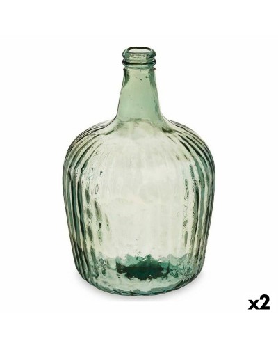 Pullo Raidat Sisustus champagne 22 x 37,5 x 22 cm (2 osaa)