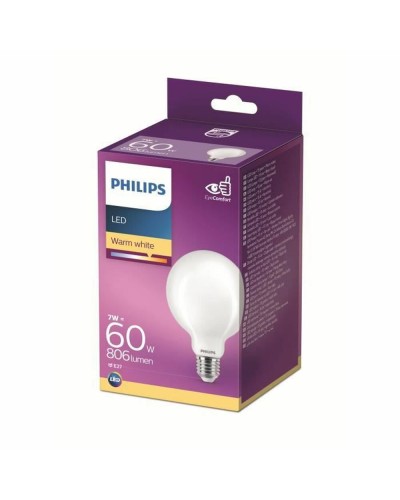 Ledlamp Philips Equivalent 60 W Wit E E27 (2700 K)