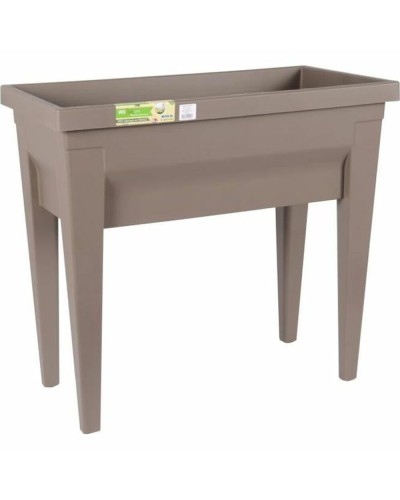 Macetohuerto Taupé EDA 73x38,5x68cm para Verduras
