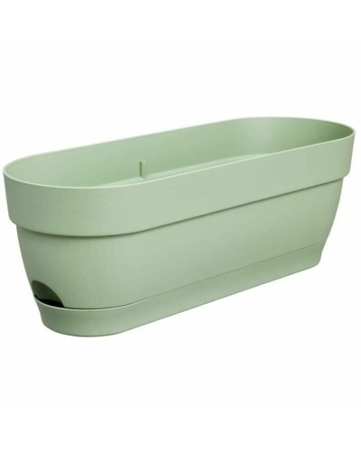 Vaso Rettangolare Verde Elho 50 cm per Balcone