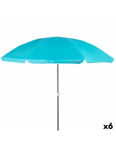 Parasol Aktive Aluminium 200 x 203 cm, Polyester 170T, Idéal pour Jardin ou Terrasse
