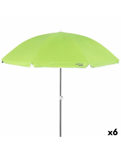 Parasol Aktive Aluminium Polyester 170T, Dimensions : 220 x 212 x 220 cm (6 Unités)
