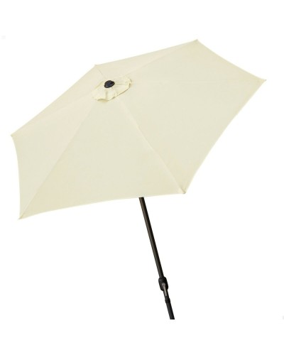 Sombrilla de Jardín Aktive de Aluminio Crema (250 x 235 x 250 cm)
