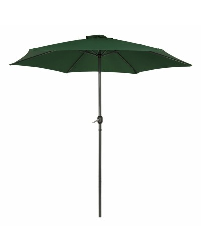 Sombrilla de Jardín Aktive Aluminio 3 x 2,45 m Verde
