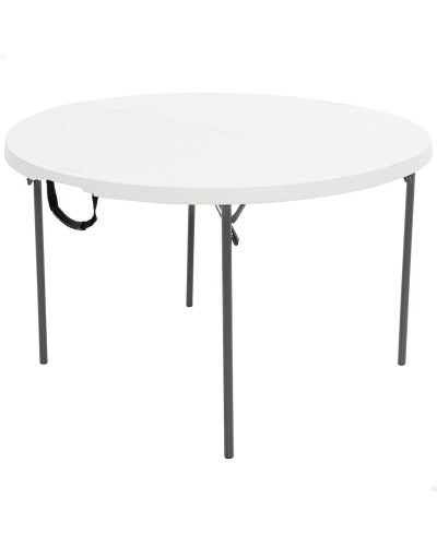 Fällbord Lifetime Vit 122 x 73,5 x 122 cm Stål Plast