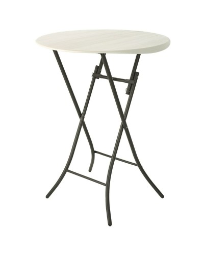 Lifetime Beistelltisch 84 x 110 cm in Creme – Robust und vielseitig für den Außenbereich
