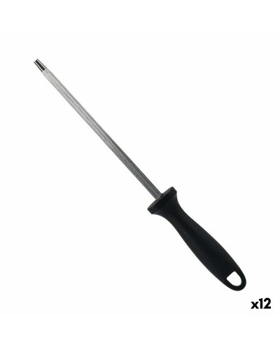 Professioneller Messerschärfer aus Edelstahl - 3,5 x 31,5 x 2,5 cm (12er-Pack)
