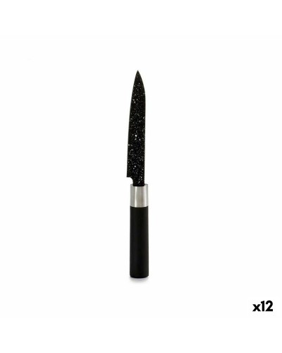 Küchenmesser Marmor Schwarz 24cm Edelstahl für Profiküche

