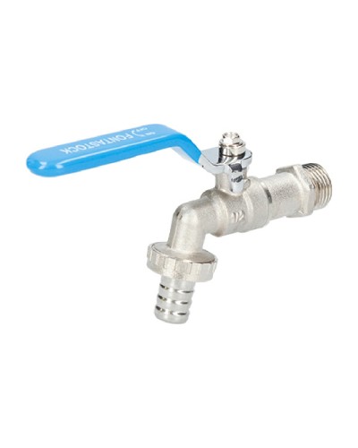 Fontastock Garden Tap 1/2" x 3/4" - Durable Chrome Plated Brass
