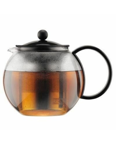 Bodum Assam Teekanne 1L mit Edelstahlfilter - Perfekter Tee und Aufgüsse
