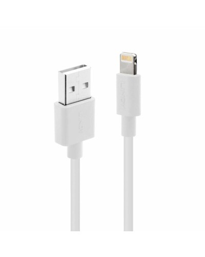 LINDY USB 2.0 Cable White 1m - Data Transfer and Fast Charging
