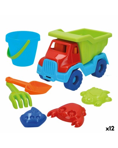 Colorbaby Set Juguetes Playa 12pz - Cubo, Pala & Accesorios Playa
