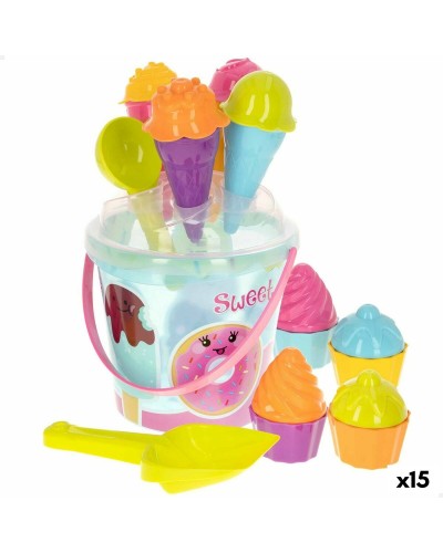 Colorbaby Set Juguetes Playa 15 piezas - Polipropileno - Juegos de Playa
