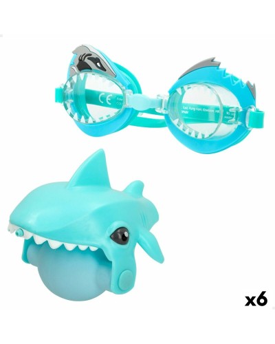 Pistolet à Eau Eolo Shark - Mini Pistolet de Piscine Plage - 6 Pièces
