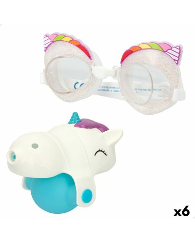 Pistola Acqua Unicorn Eolo - Set 6 Mini Sparatutto 14cm - Divertimento Estivo!
