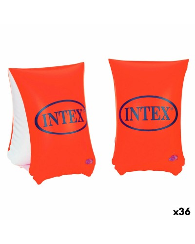 Intex Manicotti Neon Rosso 30x15 cm - Gonfiabili Braccioli Piscina (36pz)
