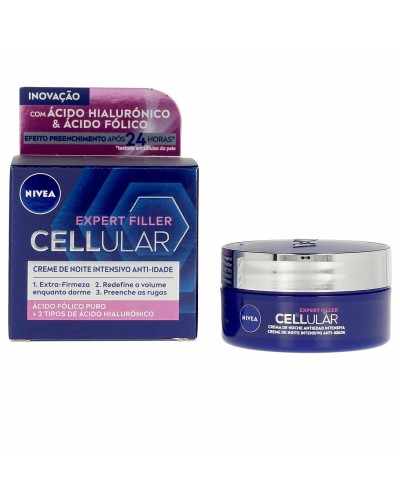 Nivea Cellular Filler Crema Notte Antirughe - 50ml - Rigenerante

