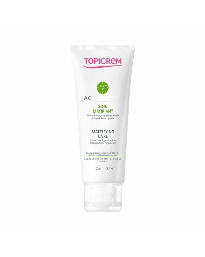 Gezichtscrème Topicrem Ac Gel Matte afwerking 40 ml