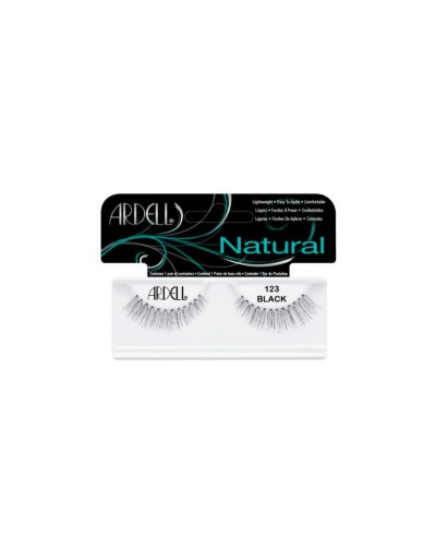 Ardell Natural 123 Black - Pestañas Postizas Efecto Natural Volumen Ligero
