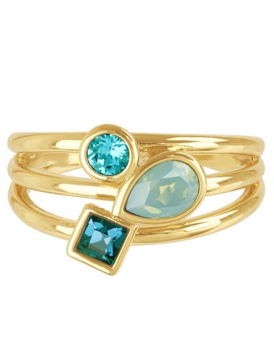 Anello Donna Adore Argento Cristalli Misura 15 Elegante
