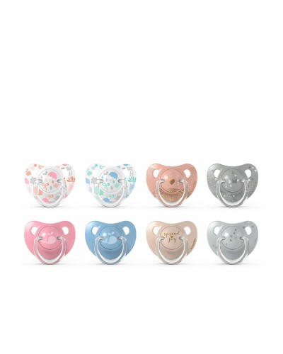 Suavinex Sucette Physiologique Silicone 0-6 Mois - Lot de 2 Pièces
