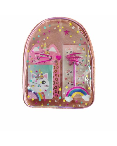 Inka-Schreibset: Notizbuch, Stifte, Lesezeichen und Aufkleber
