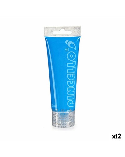 Akrylfärg 75 ml Ljusblå (12 antal)