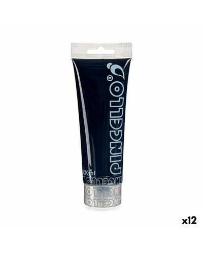 Ultraquick Acrylfarbe Schwarz 120 ml - 12er Pack
