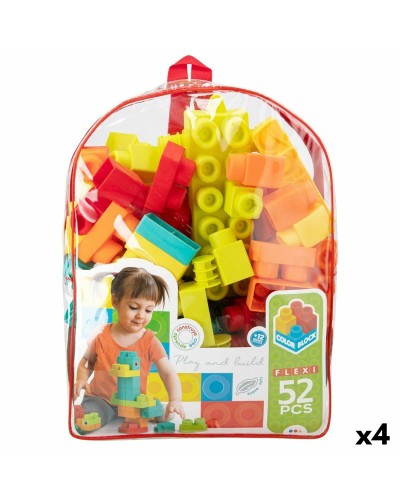 Color Block Constructions - Set of 52 Pieces (4 Units) - Educational Blocks
