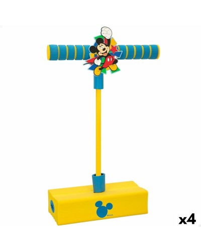 Pogo Jumper Topolino 3D Giallo - Salterello per Bambini - Set 4 Unità
