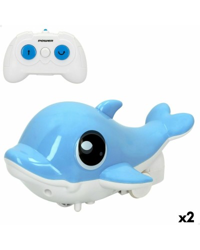 Radiogestuurde boot Colorbaby Dolfijn (2 Stuks)