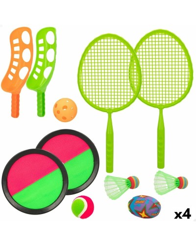 Colorbaby Set Racchette Spiaggia 4 in 1 - 20x43.5cm - Divertimento Estivo!
