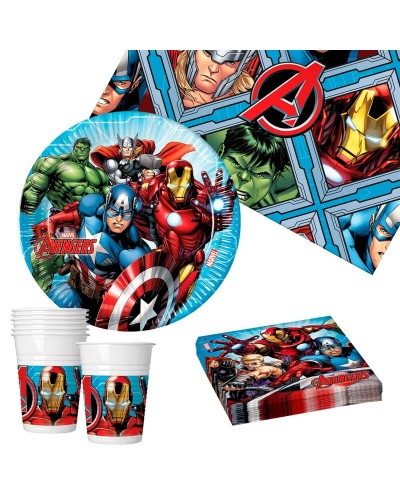Juhlatarvikesetti The Avengers 37 Kappaletta