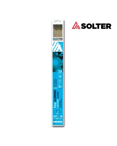 Elettrodi Solter Diametro 2,5 mm in Alluminio per Saldatura (10 Pezzi)